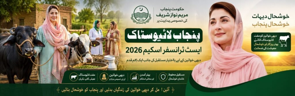 Punjab Livestock Asset Transfer Program 2026 — Free Animals for Rural Women